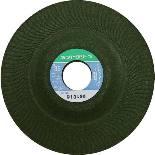 【特長】●軽研削・研磨用フレキシブル砥石です。●ノーパッド設計で安全性が高い砥石です。●ソフトな感覚で作業時のゴトツキがなく高い作業性を発揮します。●汎用フレキシブル砥石に比べて抜群の耐久性があり、コストダウンを図れます。【用途】●一般鋼、ステンレス鋼の軽研削・研磨用。【仕様】●粒度(#)：36●外径(mm)：125●厚さ(mm)：3●穴径(mm)：22●最高使用回転数(rpm)：11000●最高使用周速度：72m/s(4300m/min)【仕様2】●最高使用周速度：72m/s(4300m/min)【原産国】日本補足商品ワード：測定器・工具のイーデンキ edenki　研磨用弾性砥石　学校　修理　使いやすい　バイク　研削作業　研削研磨用品　鉄工　研磨作業　工具　鉄鋼　工事現場　頑丈　プロフェッショナル　道具　簡単　作業用品　汚れ落とし　錆び落とし　業務用　強力　便利　本格　作業工具　クラフト　自動車　DIY　メカニック　ツール　ホビー　パワフル　強い　研削砥石　職人　プロ　磨く　家庭用　作業現場　メンテナンス　バリ取り　工作　工場類似商品はこちらニューレジストン NRS SG125360 13,086円ニューレジストン SG125324 研磨用フ13,086円ニューレジストン NRS SG125346 13,086円ニューレジストン NRS SG180336 7,418円ニューレジストン SG125380 研磨用フ13,086円ニューレジストン NRS SG180360 7,418円ニューレジストン NRS SG180346 7,418円ニューレジストン NRS SPS100336 5,035円ニューレジストン NRS SPS10031005,035円ニューレジストン NRS SGM100280 6,677円ニューレジストン NRS SGM100260 6,677円ニューレジストン NRS SGM100246 6,677円