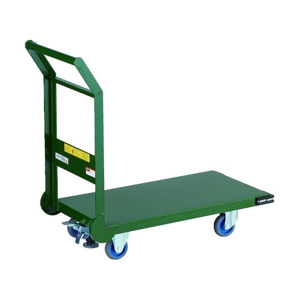 (LINEクーポン有)【個人宅配送不可】トラスコ TRUSCO SH-3NACSS 直送 代引不可・他メーカー同梱不可 鋼鉄製運搬車 800X450 Φ100エアキャスター Lストッパー付 SH3NACSS