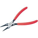 【即納在庫品】「直送」前田金属工業 SRPH200 スナップリングプライヤ ストレートタイプ 穴用 全長225mm リング使用範囲40〜100mm