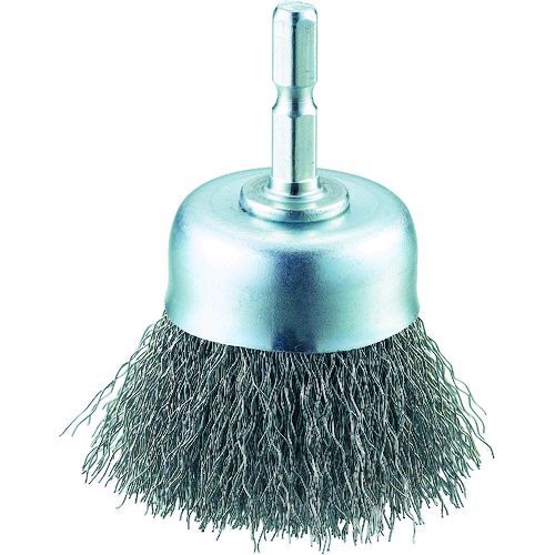【即納在庫品】「直送」トラスコ中山 TRUSCO TB662360 軸付カップブラシ Φ50X軸6．...