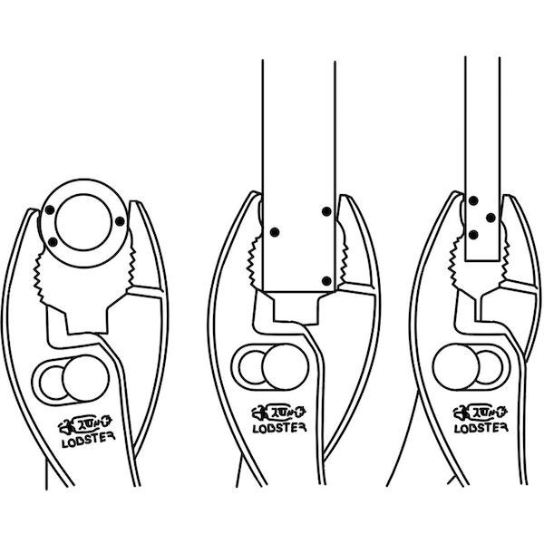 【即納在庫品】「直送」ロブテックス LOBSTER TG150 トリグリッププライヤー 150mm...