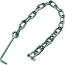 【即納在庫品】「直送」TRUSCO TGCH-6 ステンレス アンカー付きチェーン 6mm チェーン長さ500mm TGCH6