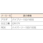 【即納在庫品】「直送」トラスコ中山 TRUSCO THS22-200X8 セーバーソーブレード 鉄工用 厚のこ刃 200mmX8山 THS22200X8