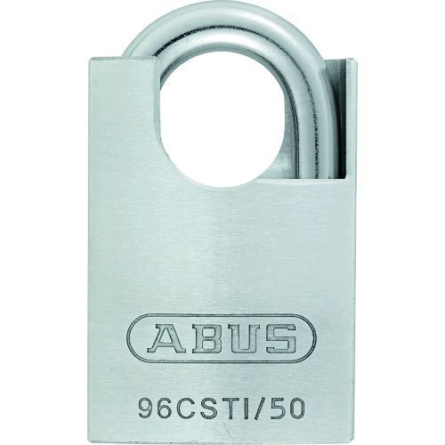 「直送」ABUS TITALIUM 96CSTI/50 シャックルガード付シリンダー南京錠　TITALIUM　96CSTI／50 TITALIUM96CSTI50