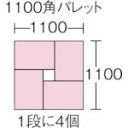 【個数：1個】積水 TP362FB トヨタ規格コンテナ TPー362F 底面フラットタイプ 青 積水テクノ成型 積水化学工業 4562322090214 TP-362F 青7959621 2