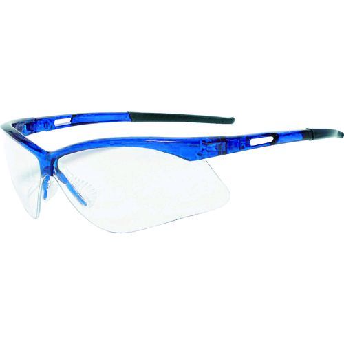 【あす楽対応】「直送」トラスコ中山 TRUSCO TSG8106BL 二眼型セーフティグラス フレームブルー 365-8457 TSG-8106BL 4989999124606 二眼型安全メガネ