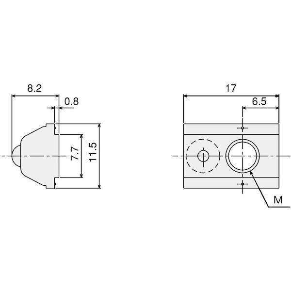 【即納在庫品】「直送」TRUSCO TSFNES5 TSF30用S EasyナットS M5