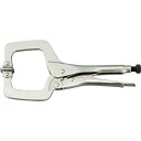 【即納在庫品】「直送」トラスコ中山 TRUSCO TVPC280S C型グリッププライヤ 皿付き 280mm 374-7271 TRUSCOC型グリッププライヤ