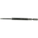 【即納在庫品】「直送」近江 V14-1-100-3.5 【10個入】六角5 溝14差込 +1 全長100 段付φ3.5x30 V1411003.5