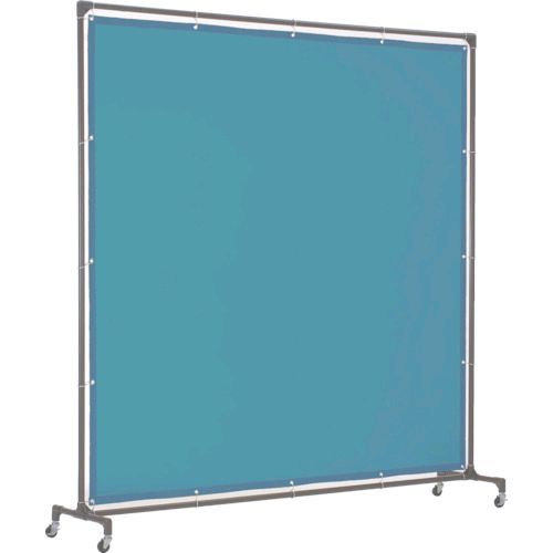 トラスコ中山 TRUSCO YFA-B 直送 代引不可・他メーカー同梱不可 溶接遮光フェンス 2020型単体 青 YFAB ..