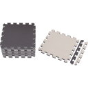 【即納在庫品】「直送」アイリスオーヤマ 株 IRIS JTMR-39-BR 527523 ジョイントマット 30×30 9枚 ブラウン/ベージュJTMR39BR ホワイト
