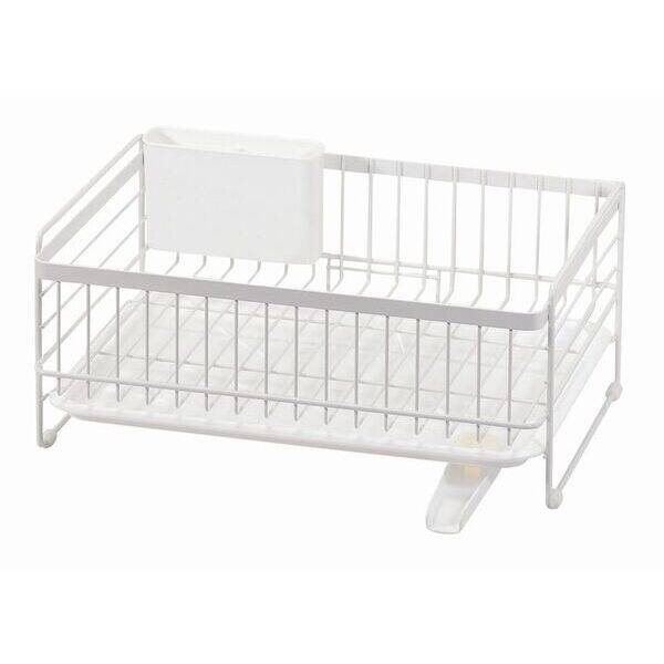 (LINEクーポン有)パール金属 HC-505 モデリエ 水切りバスケット＜レギュラー＞ホワイト HC505