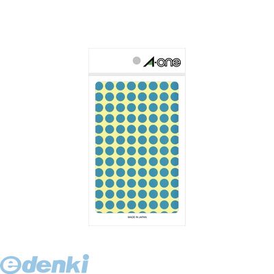 A-one エーワン 07006 カラーラベル 丸型 9mmφ 空【1P14シート 1456片 】 4906186070065 スリーエム