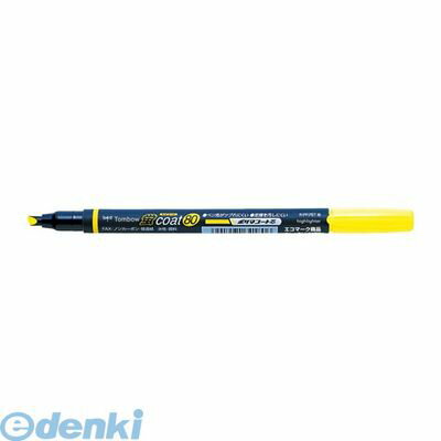 トンボ鉛筆 WA-SC 91 キイロ 蛍光マーカー蛍COAT80 黄【1本】 WASC 91 キイロ Tombow シングルタイプ 黄色 事務用品 文房具