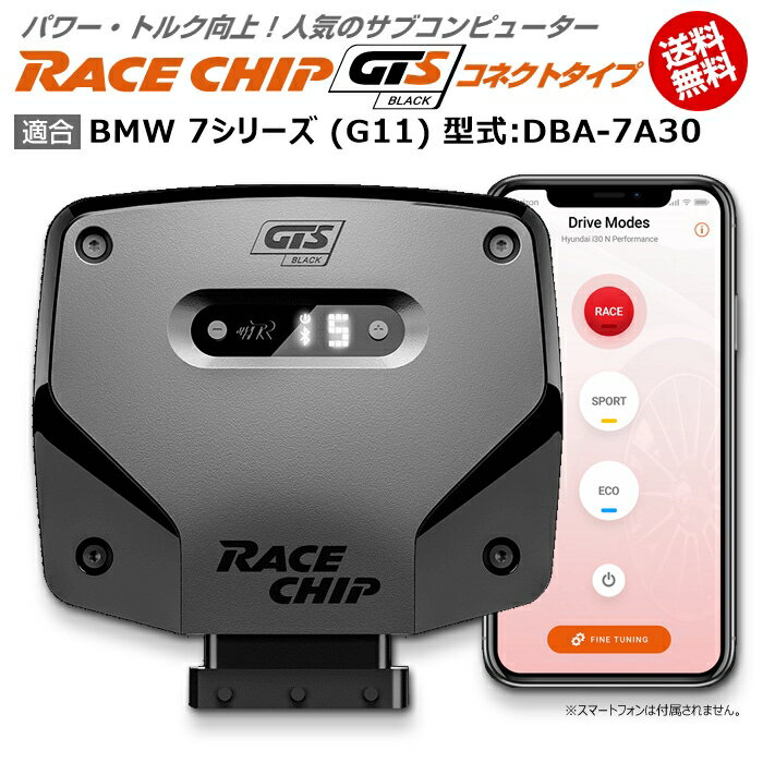 BMW 7 シリーズ (G11) 型式:DBA-7A30｜RaceChip GTS Black (コネクトタイプ)｜馬力 トルク向上ECUサブコンピューター｜レースチップ