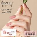 ジェルネイルシール エッジユー 【公式】 EDGEU ネイル ジェルネイル ネイルシール (硬化) 貼る 硬化タイプ 簡単セルフネイル 貼って固める ぷっくり 韓国 結婚式 ブライダル ネイルチップ ネイルパーツ 冬ネイル END110 卒業式 入学式