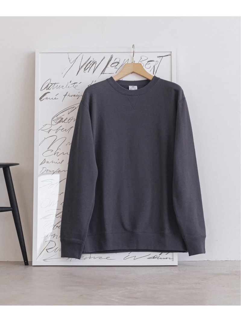 【LOOPWHEELER for LOWERCASE】ライトツリウラケ ルーズフィットスウェット EDIFICE エディフィス トッ..