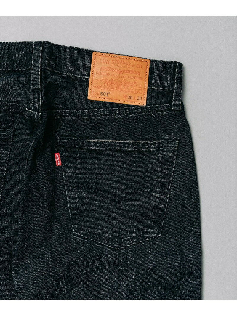 《再予約》LEVI'S/リーバイス 別注 BIG E 501 BLACK L28 EDIFICE エディフィス パンツ （3枚目）