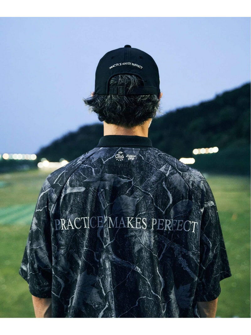 CLUBHAUS / Dynamic Range (クラブハウス) Warm UP ラグランポロシャツ EDIFICE エディフィス トップス ポロシャツ グレー ブラック