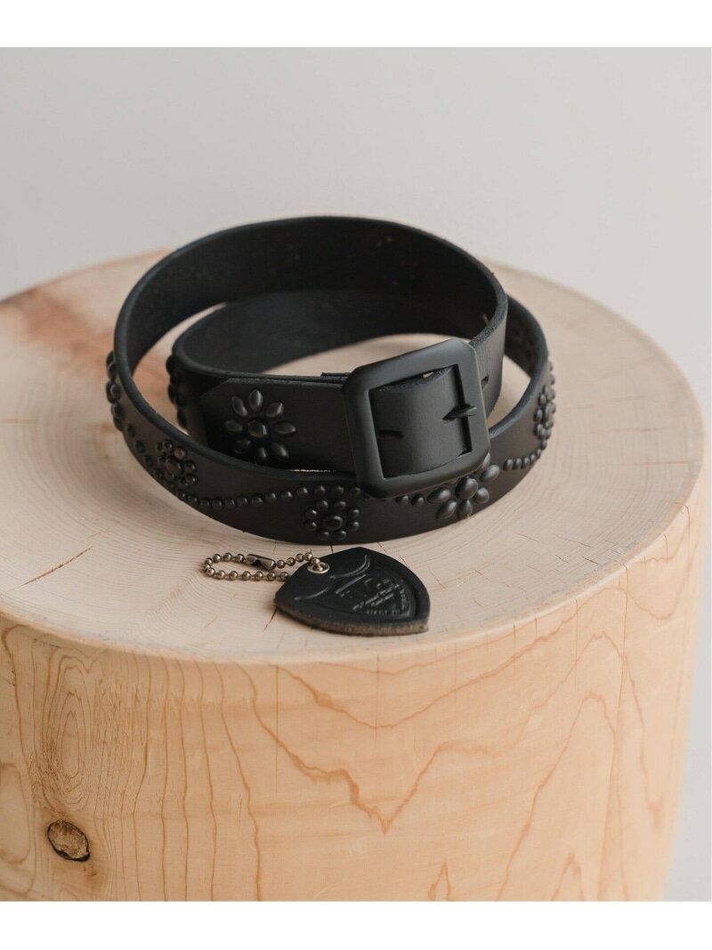 【HTC / エイチティーシー】All Black Studs Belt EDIFICE エディフィス ファッション雑貨 ベルト ブラック【送料無料】 Rakuten Fashion