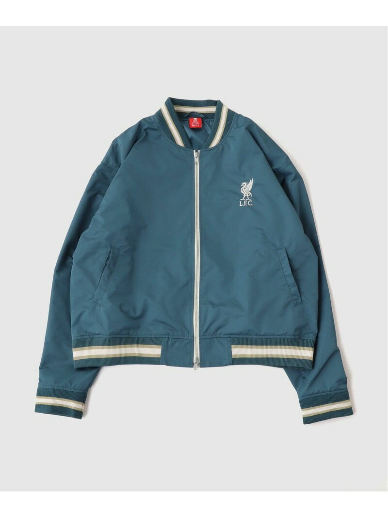 【Liverpool FC / リバプール FC】MONKEY JACKET Liverpool FC フォーワンセブン エディフィス ジャケット アウター ブルゾン ジャンパー ブラック グリーン【送料無料】 Rakuten Fashion