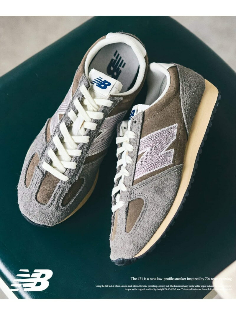 【NEW BALANCE / ニューバランス】471 417 EDIFICE フォーワンセブン エディフィス シューズ・靴 スニーカー グレー【送料無料】[Rakuten Fashion]
