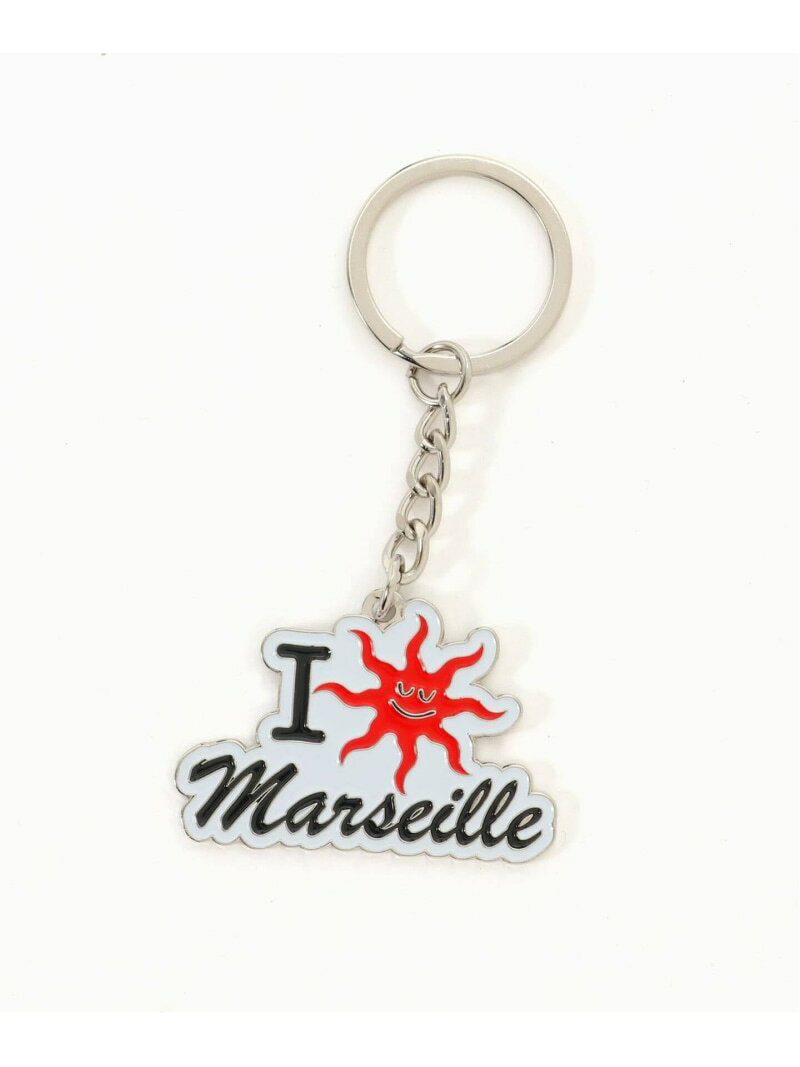 VACANCE PERMANENTES * 417 I LOVE MARSEILLE Metal Keychain 417 EDIFICE フォーワンセブン エディフィス ファッション雑貨 その他のファッション雑貨