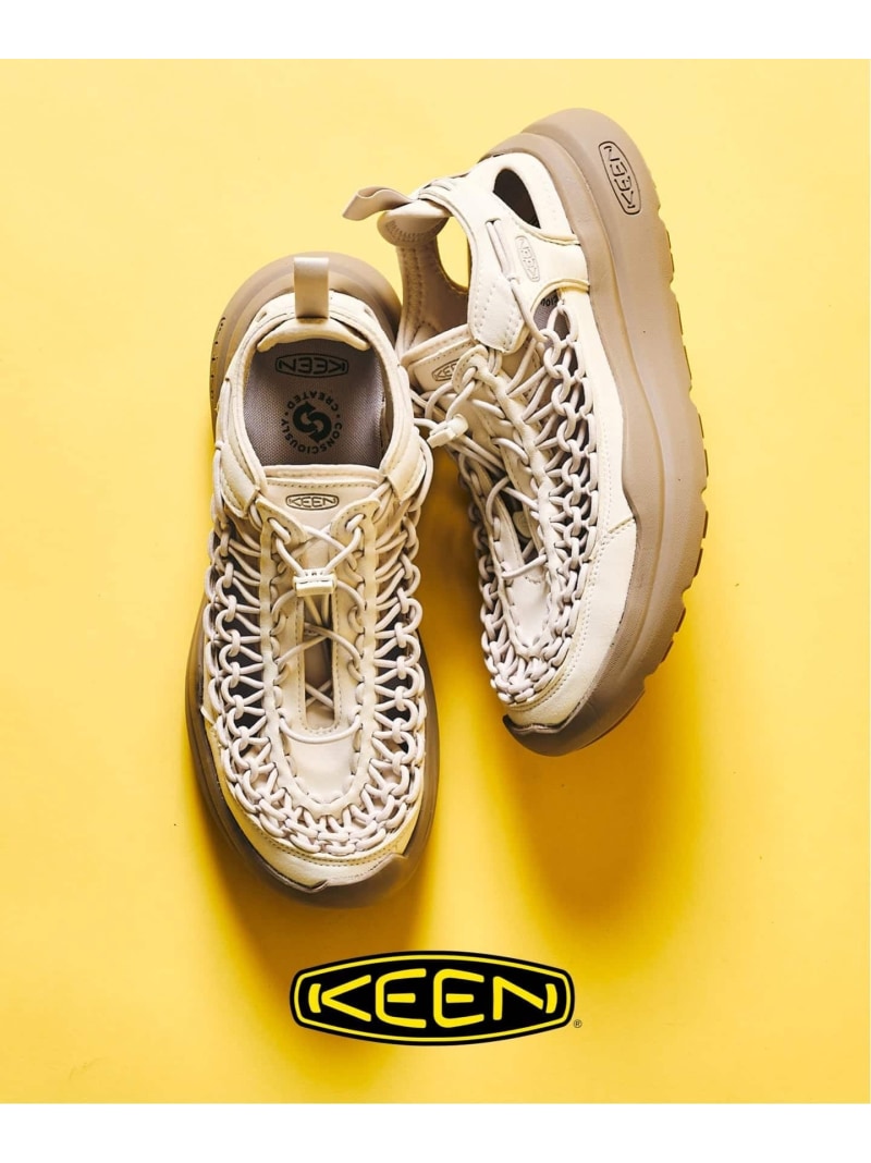 EDIFICEのKEEN / キーン UNEEK WK 417 EDIFICE フォーワンセブン エディフィス シューズ・靴 サンダル ベージュ ブラック グレー【送料無料】[Rakuten Fashion]｜アングル3