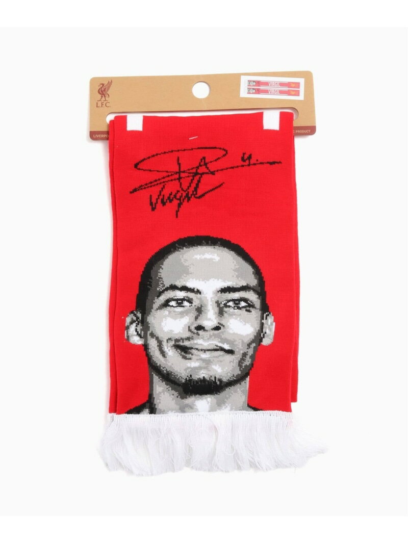 【Liverpool FC / リバプールFC】 PLAYER SCARF VIRGIL Liverpool FC フォーワンセブン エディフィス ファッション雑貨 マフラー ストール ネックウォーマー【送料無料】 Rakuten Fashion