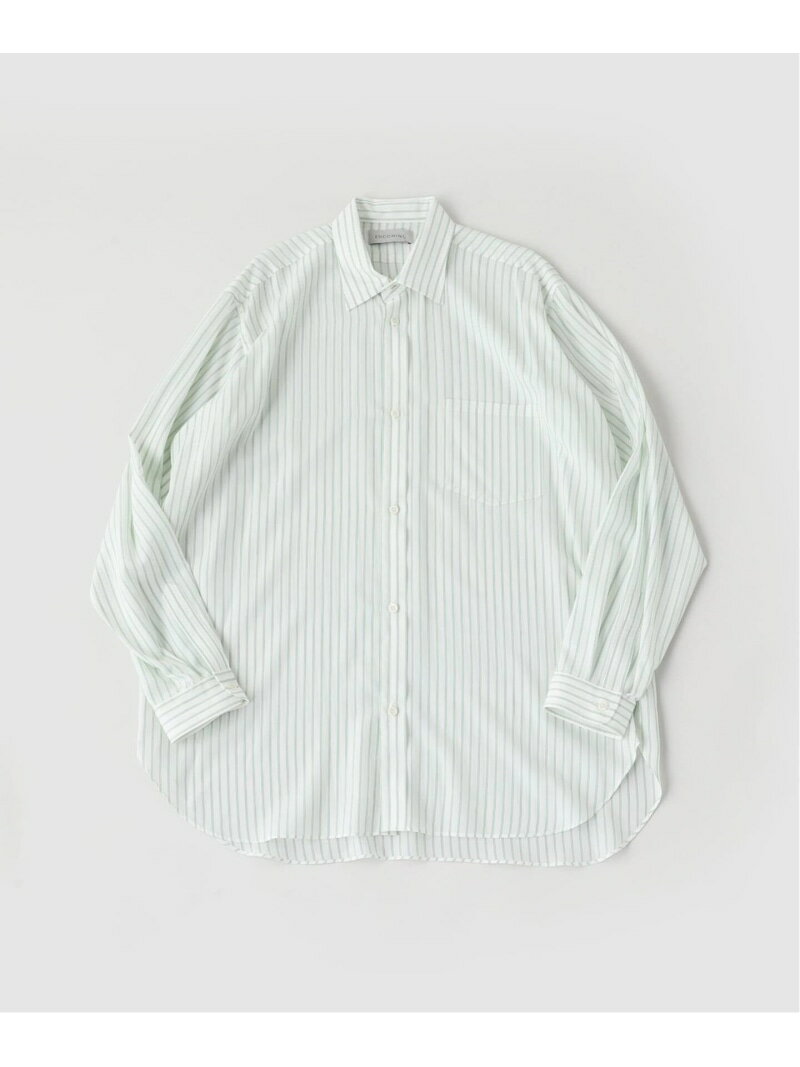 ENCOMING(インカミング)CLASSIC LONG SLEEVE SHIRT EDIFICE エディフィス トップス シャツ・ブラウス ホワイト イエロー【送料無料】[Rakuten Fashion]