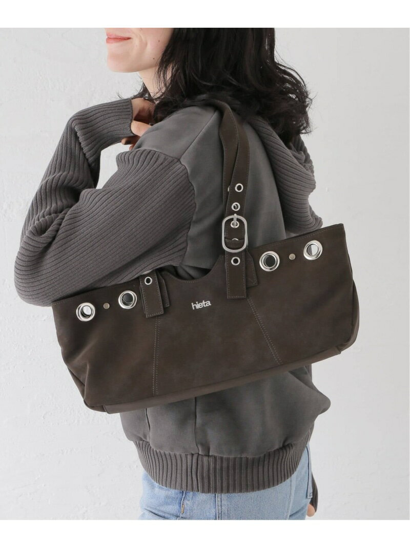 【Geek Office / ギークオフィス】HIETA / ヒエタ BECKY MINI 417 EDIFICE フォーワンセブン エディフィス バッグ ハンドバッグ ピンク シルバー ブラウン ネイビー【送料無料】[Rakuten Fashion]