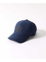 【Paris Saint-Germain】WEEPLAY SUEDE LOGO CAP Paris Saint-Germain エディフィス 帽子 キャップ ネイビー ブラック【送料無料】 Rakuten Fashion