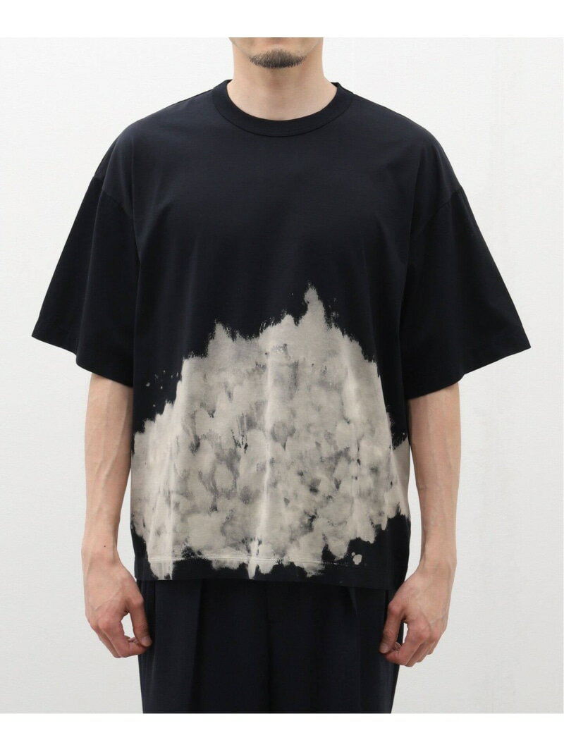 MARKAWARE (マーカウェア) COMFORT-FIT Tee CLOUDY BLEACHI A24A-19CS11B EDIFICE エディフィス トップス カットソー・Tシャツ ブラック【送料無料】[Rakuten Fashion]