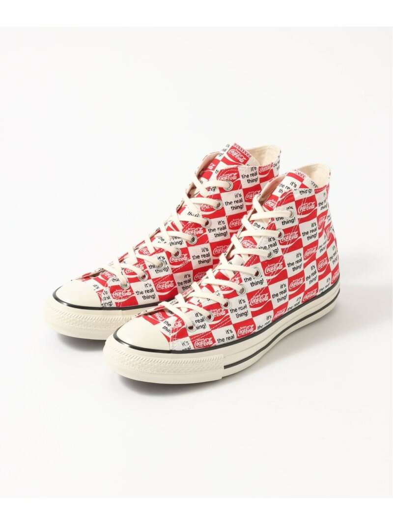 CONVERSE (コンバース) ALL STAR US Coca-Cola CK HI 31312060 EDIFICE エディフィス シューズ・靴 スニーカー レッド【送料無料】[Rakuten Fashion]