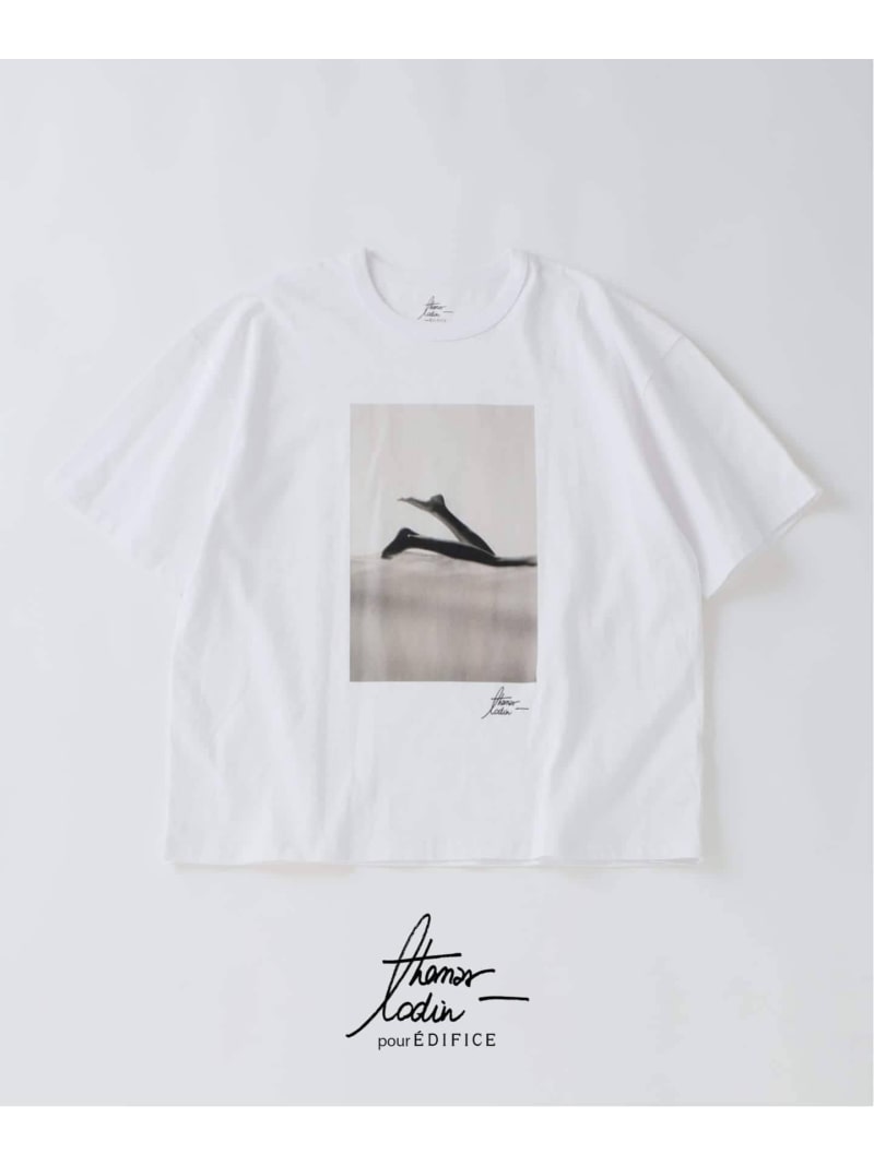 THOMAS LODIN(トーマス ロディン) 別注 フォト プリント Tシャツ EDIFICE エディフ...