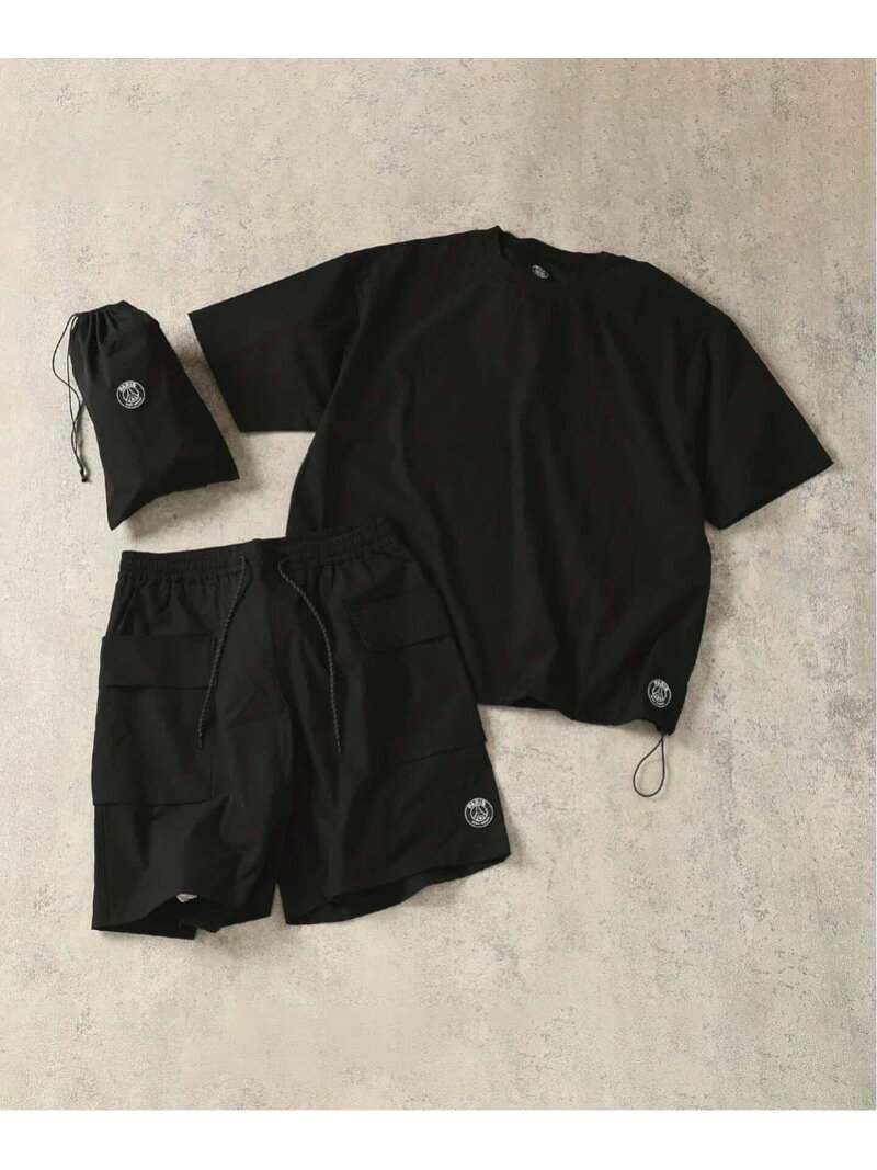 《予約》追加2【Paris Saint-Germain 】 JP City Packable Utility Set Paris Saint-Germain エディフィス スーツ・フォーマル セットアップスーツ ブラック ネイビー カーキグリーン【先行予約】*【送料無料】[Rakuten Fashion]