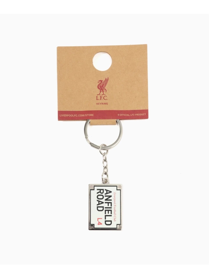 【Liverpool FC / リバプール FC】 STREET SIGN KEYRING Liverpool FC フォーワンセブン エディフィス ファッション雑貨 その他のファッション雑貨[Rakuten Fashion]