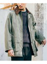 EDIFICE 洋服（メンズ） 【Barbour / バブアー】別注 EDIFICE 30th anniversary BEDALE EDIFICE エディフィス ジャケット・アウター ブルゾン・ジャンパー カーキ ホワイト【送料無料】[Rakuten Fashion]