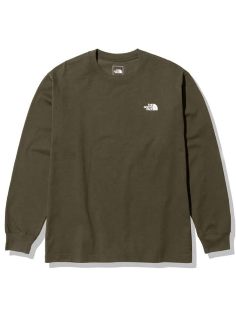 《予約》【THE NORTH FACE / ザ ノースフェイス】 L/S BACK SQUARE LOGO TEE 417 EDIFICE フォーワンセブン エディフィス カットソー Tシャツ ブラック カーキ【先行予約】*【送料無料】[Rakuten Fashion]