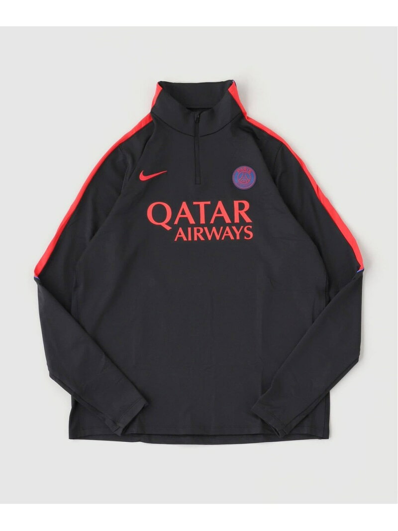 PSG M NK DF STRK DRILL TOP K Paris Saint-Germain エディフィス トップス カットソー・Tシャツ ブラック