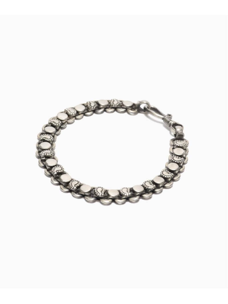 Other , Materials - THARU SILVER(タルー シルバー) Single Braclet PAISLEY EDIFICE エディフィス アクセサリー・腕時計 ブレスレット・バングル シルバー【送料無料】[Rakuten Fashion]