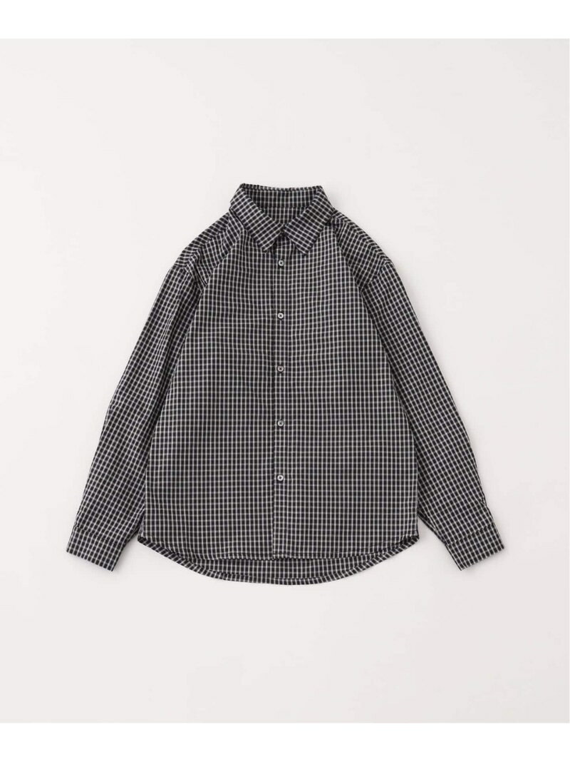 PULP / ミニチェック スタンダードシャツ 417 EDIFICE フォーワンセブン エディフィス トップス シャツ・ブラウス ベージュ ブラック【送料無料】[Rakuten Fashion]のサムネイル