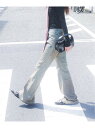 【Geek Office / ギークオフィス】LCDC CUT-OUT WAIST WASHED DENIM 417 EDIFICE フォーワンセブン エディフ...