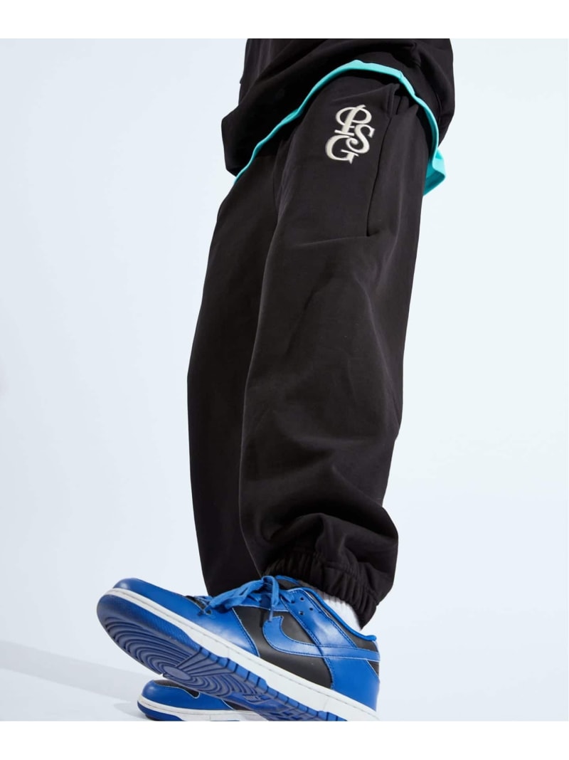 PSG JP ITALIC LOGO SWEAT PANTS Paris Saint-Germain エディフィス パンツ ジャージ・スウェットパンツ ホワイト ネイビー レッド ブラック