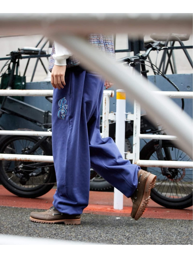 【SALE／30%OFF】PSG JP ITALIC LOGO SWEAT PANTS Paris Saint-Germain エディフィス パンツ ジャージ・スウェットパンツ ホワイト ネイビー レッド ブラック【RBA_E】【送料無料】[Rakuten Fashion]