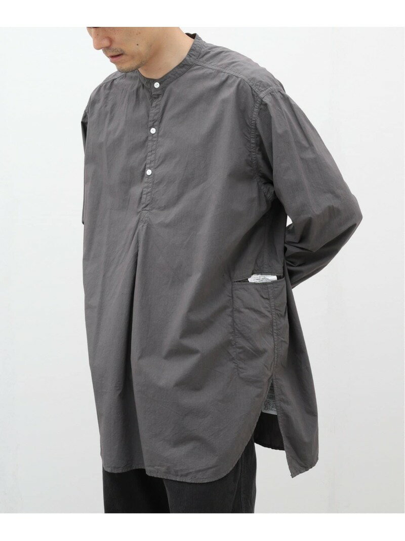 【SALE／30%OFF】【INNAT / インアット】 SLEEPING SHIRT 417 EDIFICE フォーワンセブン エディフィス トップス シャツ・ブラウス グレー【RBA_E】【送料無料】[Rakuten Fashion]