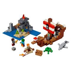 レゴジャパン LEGO マインクラフト 21152 海賊船の冒険 21152カイゾクセンノボウケン [21152カイゾクセンノボウケン]【NVMP】