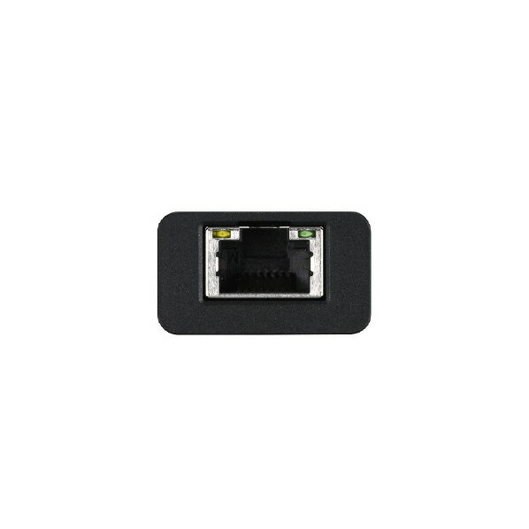バッファロー Giga対応 USB-A LANアダプターハブ付 ブラック LUD-U3-AU101BK [LUDU3AU101BK]【MPAP】