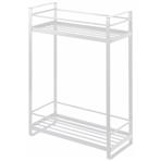 山崎実業 ディスペンサースタンド 2段 ミスト ホワイト デイスペンサ-スタンド2ダンミストホワイト [デイスペンサ-スタンド2ダンミストホワイト]