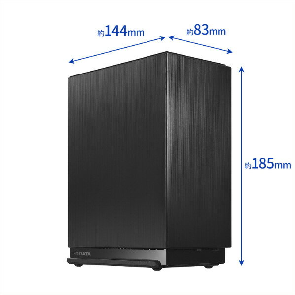 I・Oデータ 2．5GbE対応 2ドライブ ネットワークHDD(4TB) HDL2-LE04 [HDL2LE04]【JUSP】